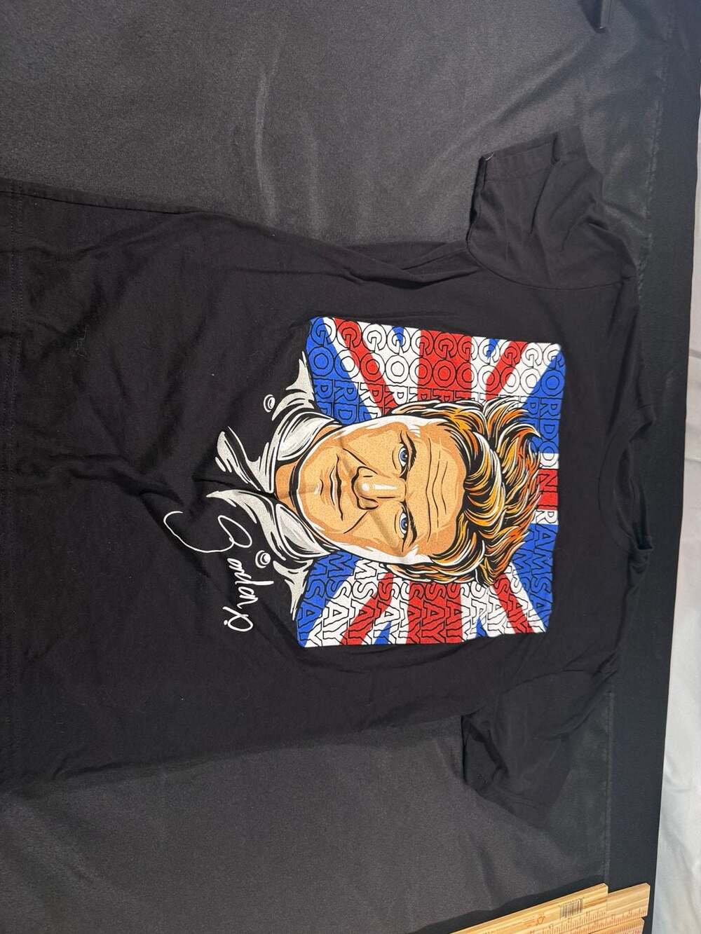 Gordon Ramsay British Flag T-Shirt